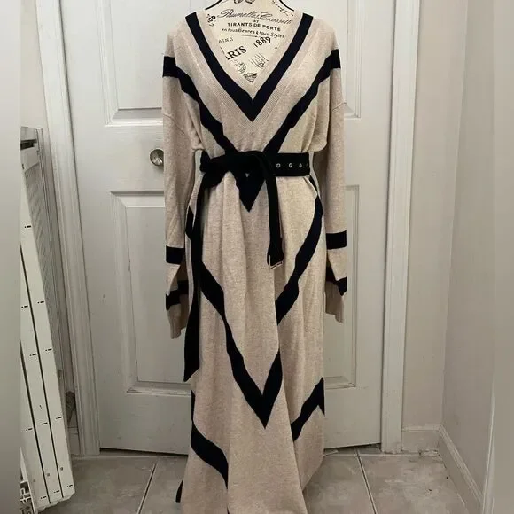 TED BAKER BERTTA MIDI DRESS SZ 10/12 OR TED SZ 4. - Picture 2 of 5